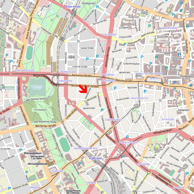 Umgebungskarte / neighbourhood map / omgevingsplattegrond