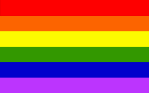 Gay pride Flag